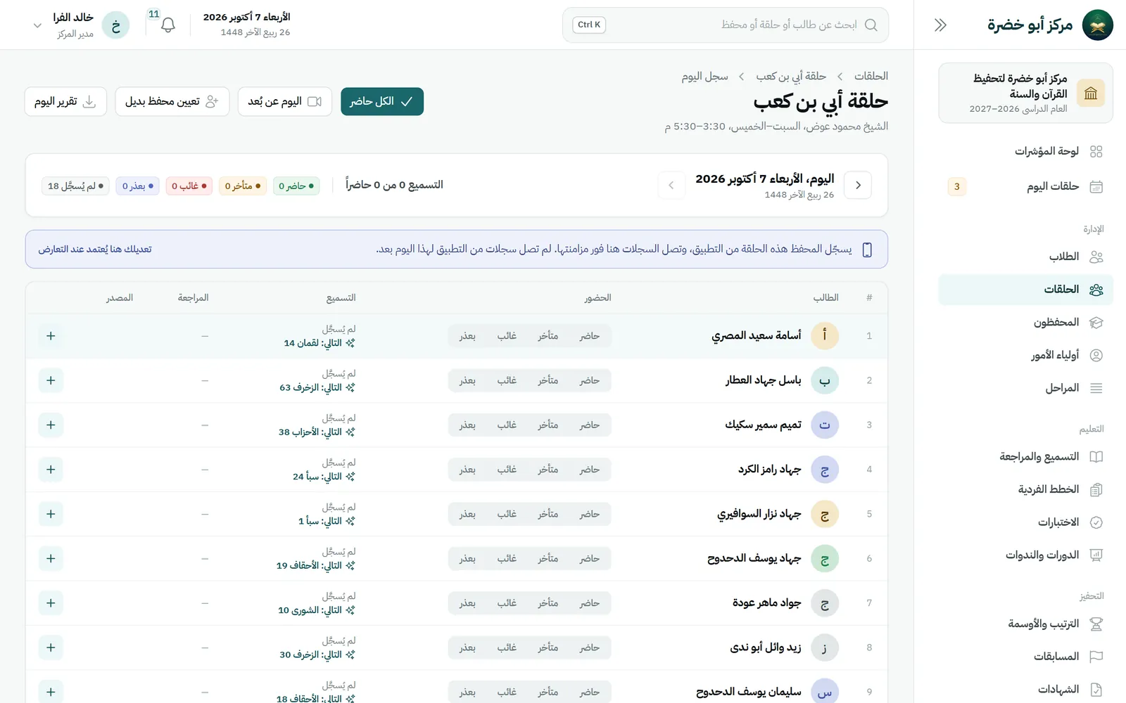 يوم الحلقة